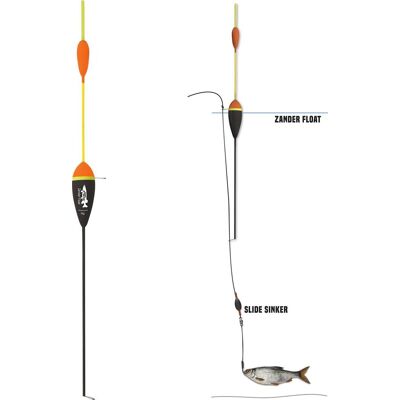 Zebco Mr. Pike Zander Float Laufpose Tragkraft 3g Zebco Mr. Pike Zander Float Laufpose Tragkraft 3g