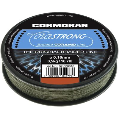 Cormoran Schnur Corastrong Länge 135m ø 0,25mm Cormoran Schnur Corastrong Länge 135m ø 0,25mm