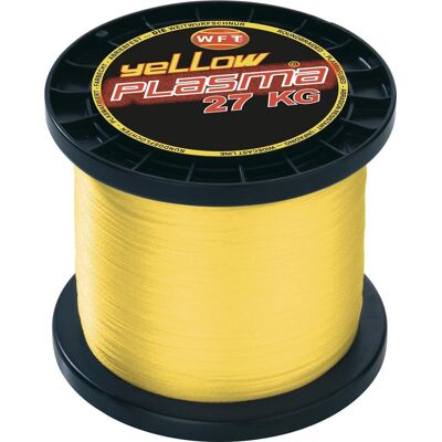 WFT Schnur KG Plasma Round Farbe Gelb Länge 3000m ø 0,31mm WFT Schnur KG Plasma Round Farbe Gelb Länge 3000m ø 0,31mm