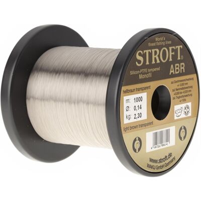 Stroft Schnur ABR Länge 1000m ø 0,14mm Tragkraft 2,2kg Stroft Schnur ABR Länge 1000m ø 0,14mm Tragkraft 2,2kg