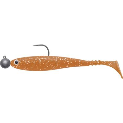 Jackson Shad Zanderbait Rigged Farbe Orange Glitter Länge 10cm Gewicht 10g Gummifisch Kunstköder Raubfischköder Jackson Shad Zanderbait Rigged Farbe Orange Glitter Länge 10cm Gewicht 10g Gummifisch Kunstköder Raubfischköder