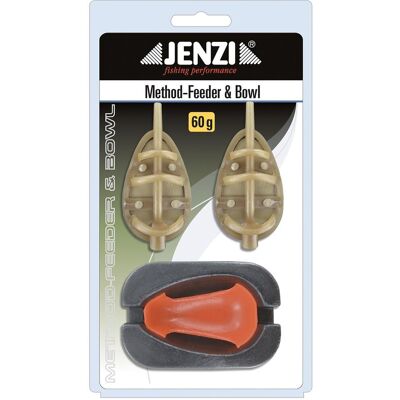 Jenzi Ground Contact Method Feeder Set 40g Jenzi Ground Contact Method Feeder Set 40g