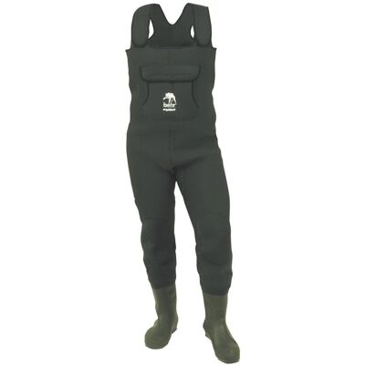 Behr Neopren-Wathose High Back Materialstärke 4mm mit Profilsohle Schuhgröße 46/47 Behr Neopren-Wathose High Back Materialstärke 4mm mit Profilsohle Schuhgröße 46/47