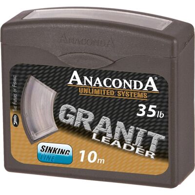 Anaconda Vorfachmaterial Granit Länge 10m Tragkraft 45lb Anaconda Vorfachmaterial Granit Länge 10m Tragkraft 45lb