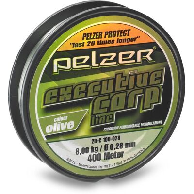 Pelzer Schnur Executive Carp Line Farbe Olive Länge 1200m ø 0,30mm Pelzer Schnur Executive Carp Line Farbe Olive Länge 1200m ø 0,30mm