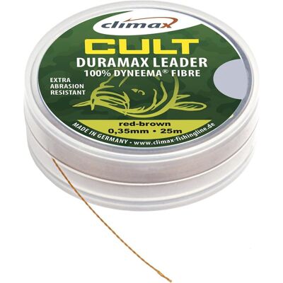 Climax Cult Duramax Leader Länge 20m ø 0,14mm Tragkraft 10kg Climax Cult Duramax Leader Länge 20m ø 0,14mm Tragkraft 10kg
