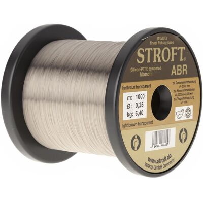Stroft Schnur ABR Länge 1000m ø 0,25mm Tragkraft 6,4kg Stroft Schnur ABR Länge 1000m ø 0,25mm Tragkraft 6,4kg