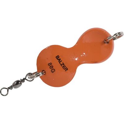 Balzer Edition Sea Plattfisch-Blinker Orange Gewicht 80g Balzer Edition Sea Plattfisch-Blinker Orange Gewicht 80g