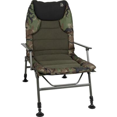 Behr Trendex Karpfenstuhl Camou mit Armlehnen Stuhl Behr Trendex Karpfenstuhl Camou mit Armlehnen Stuhl