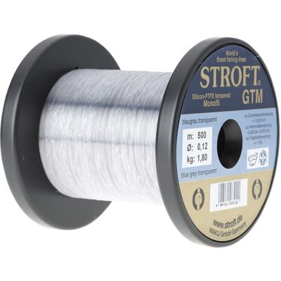 Stroft Schnur GTM Länge 500m ø 0,12mm Tragkraft 1,8kg Stroft Schnur GTM Länge 500m ø 0,12mm Tragkraft 1,8kg