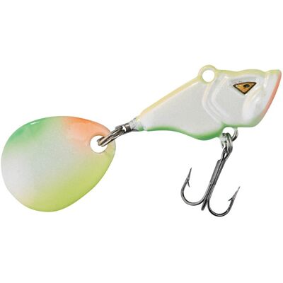 Balzer Shirasu Spin Buddy Evil Eye mit Bleikörper Fire Fly Gewicht 8g Balzer Shirasu Spin Buddy Evil Eye mit Bleikörper Fire Fly Gewicht 8g