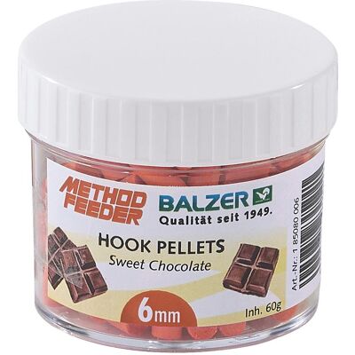 Balzer Feedermaster Method Feeder Pellets 6mm 6mm, Sweet Chocolate Balzer Feedermaster Method Feeder Pellets 6mm 6mm, Sweet Chocolate