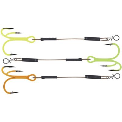 Balzer Shirasu 1x7 UV STinger Rigs mit Clip 3 Farben Länge 11,5cm Balzer Shirasu 1x7 UV STinger Rigs mit Clip 3 Farben Länge 11,5cm