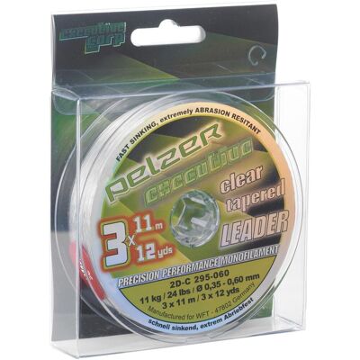 Pelzer Vorfachschnur Executive tapered Leader ø 0,35-0,60mm Pelzer Vorfachschnur Executive tapered Leader ø 0,35-0,60mm