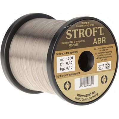 Stroft Schnur ABR Länge 1000m ø 0,30mm Tragkraft 8,0kg Stroft Schnur ABR Länge 1000m ø 0,30mm Tragkraft 8,0kg