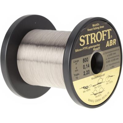 Stroft Schnur ABR Länge 500m ø 0,14mm Tragkraft 2,2kg Stroft Schnur ABR Länge 500m ø 0,14mm Tragkraft 2,2kg