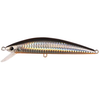 Hart Fishing Wobbler OMOI Farbe Silber,schwarzer Rücken,Schuppenmuster Hart Fishing Wobbler OMOI Farbe Silber,schwarzer Rücken,Schuppenmuster