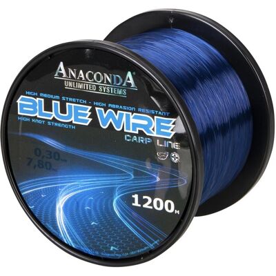 Anaconda - vlasec blue wire 1200 m Ø0,33 mm Anaconda - vlasec blue wire 1200 m Ø0,33 mm