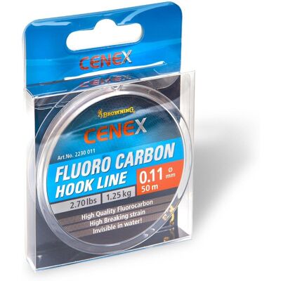 Browning Schnur Cenex Fluoro Carbon Hook Line ø0,11mm Browning Schnur Cenex Fluoro Carbon Hook Line ø0,11mm