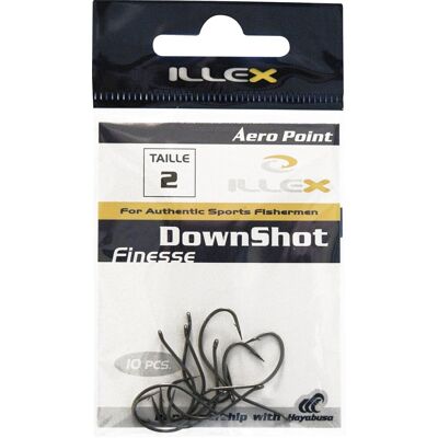 Illex Haken Finesse Downshot Hakengröße 6 Illex Haken Finesse Downshot Hakengröße 6