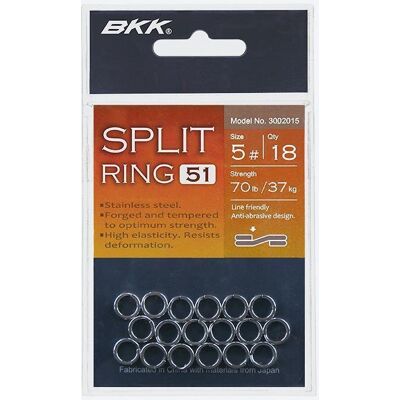 BKK Split Ring-51 Größe 6 BKK Split Ring-51 Größe 6