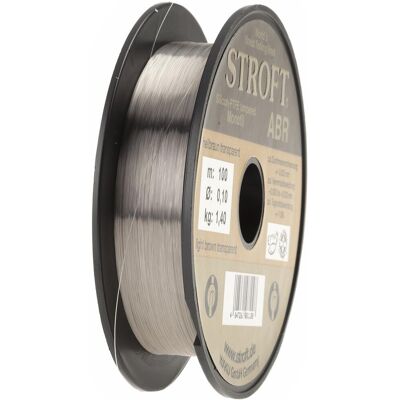 Stroft Schnur ABR Länge 100m ø 0,10mm Tragkraft 1,4kg Stroft Schnur ABR Länge 100m ø 0,10mm Tragkraft 1,4kg