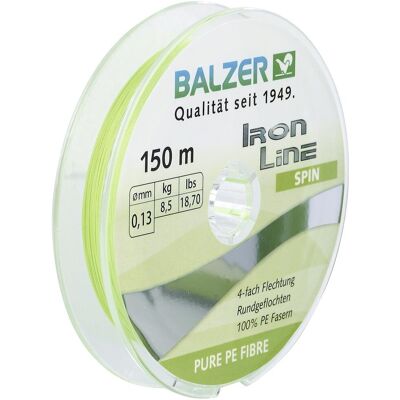 Balzer Iron Line 4 Spin Länge 150m, Ø 0,22mm Balzer Iron Line 4 Spin Länge 150m, Ø 0,22mm