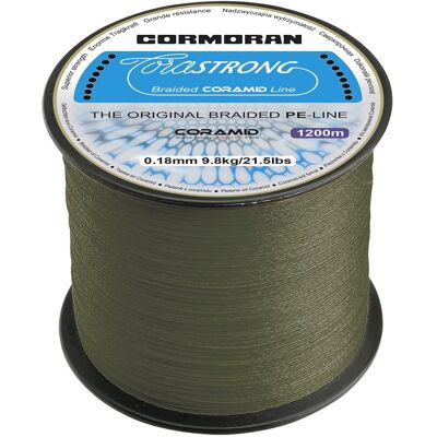 Cormoran Schnur Corastrong Länge 1200m ø 0,14mm Cormoran Schnur Corastrong Länge 1200m ø 0,14mm