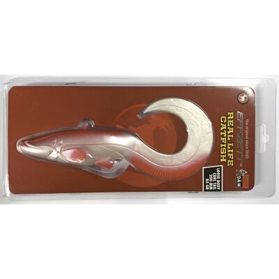 DAM Effzett Real Life Catfish Curl Tail Loose Body Albino 20cm DAM Effzett Real Life Catfish Curl Tail Loose Body Albino 20cm