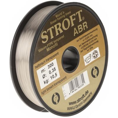 Stroft Schnur ABR Länge 300m ø 0,35mm Tragkraft 10,5kg Stroft Schnur ABR Länge 300m ø 0,35mm Tragkraft 10,5kg
