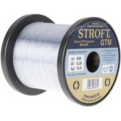 Stroft Schnur GTM Länge 500m ø 0,35mm Tragkraft 10,5kg Stroft Schnur GTM Länge 500m ø 0,35mm Tragkraft 10,5kg