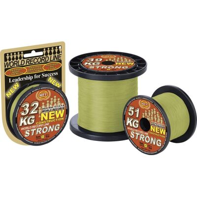 WFT Schnur KG Strong Chartreuse Länge 600m ø 0,18mm WFT Schnur KG Strong Chartreuse Länge 600m ø 0,18mm