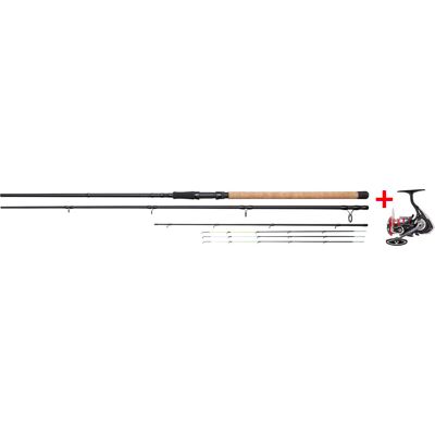 Set: DAM Sensotek Feeder 3,30m/WG -100g (75849)Rolle Daiwa Ninja 18 LT3000-C (10219-300) Set: DAM Sensotek Feeder 3,30m/WG -100g (75849)Rolle Daiwa Ninja 18 LT3000-C (10219-300)