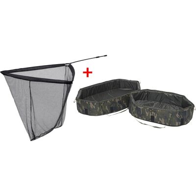 Set: Prologic Inspire Unhooking Mat W/Sides Medium 95x52cm (65009) inkl.Prologic C-Series Landing Net 42" 180cm (65033) Set: Prologic Inspire Unhooking Mat W/Sides Medium 95x52cm (65009) inkl.Prologic C-Series Landing Net 42" 180cm (65033)