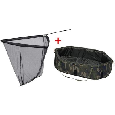 Set: Prologic Inspire Unhooking Mat W/Sides Large 110x65cm (65010) inkl.Prologic C-Series Landing Net 42" 180cm (65033) Set: Prologic Inspire Unhooking Mat W/Sides Large 110x65cm (65010) inkl.Prologic C-Series Landing Net 42" 180cm (65033)