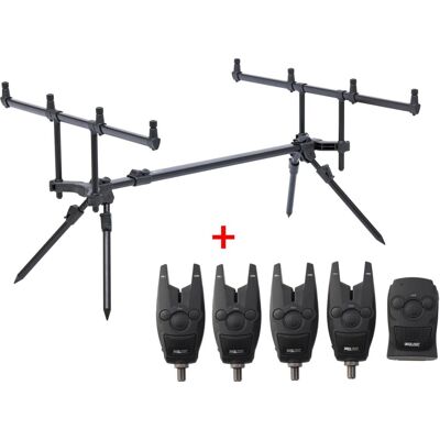 Set: Prologic C-Series Convertible 4 Rod Pod (72723)Prologic Bat+ Bite Alarm Set 4+1 Blue (57080) Set: Prologic C-Series Convertible 4 Rod Pod (72723)Prologic Bat+ Bite Alarm Set 4+1 Blue (57080)
