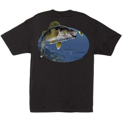 Al Agnew T-Shirt Walleye Crankbait Größe M Al Agnew T-Shirt Walleye Crankbait Größe M