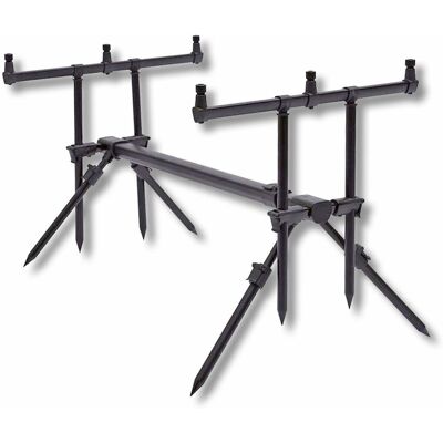 Behr Alu-Rod Pod für 3 Ruten 3er Buzzer Bars Rutenauflage Rutenständer zum Karpfenangeln Behr Alu-Rod Pod für 3 Ruten 3er Buzzer Bars Rutenauflage Rutenständer zum Karpfenangeln