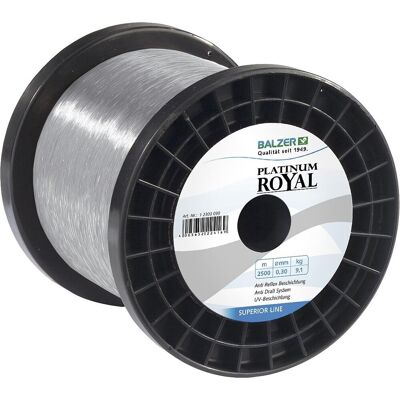 Balzer Schnur Platinum Royal Großspule Länge 2500m ø 0,28mm Balzer Schnur Platinum Royal Großspule Länge 2500m ø 0,28mm