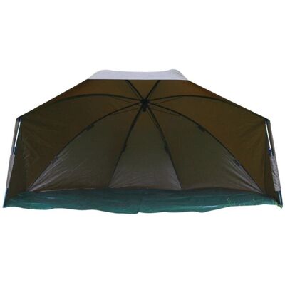 Pelzer Magic Brolly 275cm Halbzelt extra großes Brolly Schnellaufbau Herausnehmbare Bodenplane Anglerschirm Angelschirm Sonnenschirm Sonnenschutz Pelzer Magic Brolly 275cm Halbzelt extra großes Brolly Schnellaufbau Herausnehmbare Bodenplane Anglerschirm Angelschirm Sonnenschirm Sonnenschutz