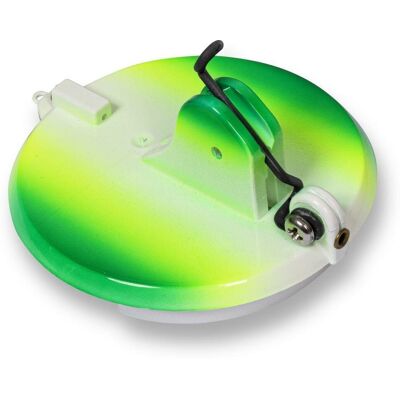 Rhino Flexi Diver Beluga 135g 1Stück Ø95mm Tauchscheibe zum Schleppfischen Trolling Rhino Flexi Diver Beluga 135g 1Stück Ø95mm Tauchscheibe zum Schleppfischen Trolling