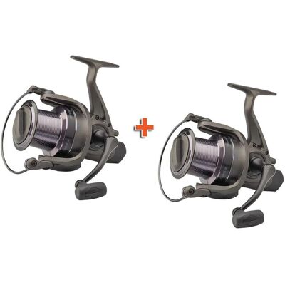 DAM Rolle Quick 2 SLS 7000 Big-Pit-Rolle Karpfenrolle Angelrolle 2er-Set DAM Rolle Quick 2 SLS 7000 Big-Pit-Rolle Karpfenrolle Angelrolle 2er-Set
