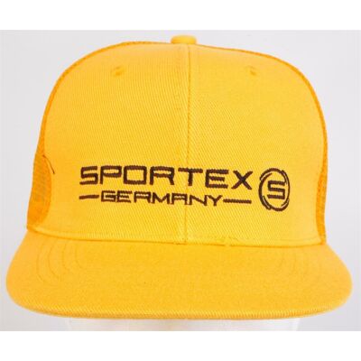 Sportex Yellow Snap Cap Mesh 6 Panel // Stick Sportex Yellow Snap Cap Mesh 6 Panel // Stick