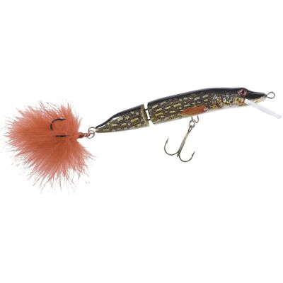 Balzer Wobbler MK Adventure Slim Pike Jointed Brown Länge 10cm Balzer Wobbler MK Adventure Slim Pike Jointed Brown Länge 10cm