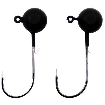 Angelspezi Tungsten Jig Head Schwarz Größe 1/0, 10g Angelspezi Tungsten Jig Head Schwarz Größe 1/0, 10g