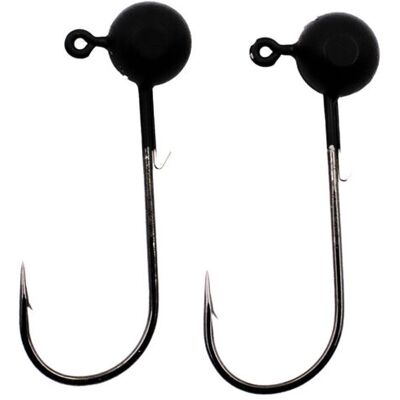 Angelspezi Tungsten Jig Head Schwarz Größe 4/0, 10g Angelspezi Tungsten Jig Head Schwarz Größe 4/0, 10g