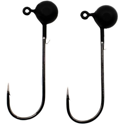 Angelspezi Tungsten Jig Head Schwarz Größe 5/0, 14g Angelspezi Tungsten Jig Head Schwarz Größe 5/0, 14g
