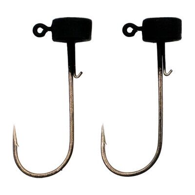 Angelspezi Tungsten NED Head Schwarz Größe 1/0, 7g Angelspezi Tungsten NED Head Schwarz Größe 1/0, 7g