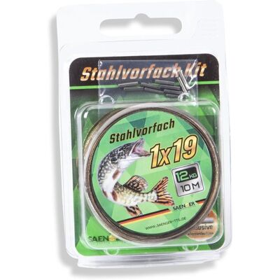 Sänger 1x19 Stahlvorfach Kit 10m/18kg Sänger 1x19 Stahlvorfach Kit 10m/18kg