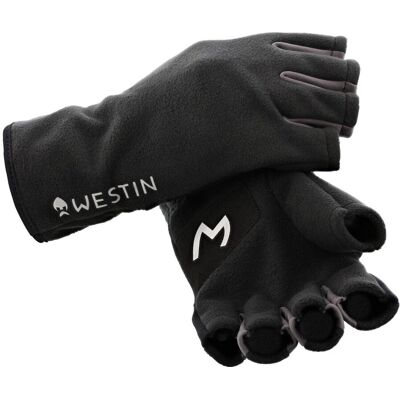 Westin HLF FLEECE GLOVES L CARBON BLACK Westin HLF FLEECE GLOVES L CARBON BLACK
